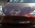 Giga Berlin Model Y in new Midnight Cherry Red color (image: Vision E Drive)