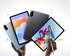 The Redmi Pad 2 (pictured here) features up to 8 GB RAM and a 9,000 mAh battery.