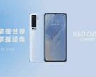 A "Xiaomi 12X" render. (Source: Weibo)