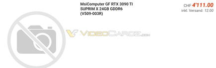 GeForce RTX 3090 Ti. (Image source: VideoCardz)
