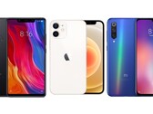 While the iPhone 12 Mini is "mini", the Xiaomi Mi 8 SE and 9 SE are more "pocket-sized". (Image source: Xiaomi/Apple - edited)