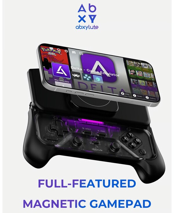 The Abxylute M6 has a detachable magnetic grip.