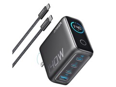 Anker 140W Charger is available in US, UK, and EU plug types. (Image source: Anker)