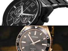 The Citizen CA4285-68E and AW1773-55E