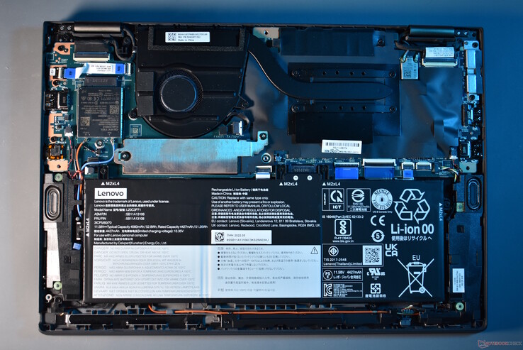 Lenovo ThinkPad X13 Yoga Gen 3: internals