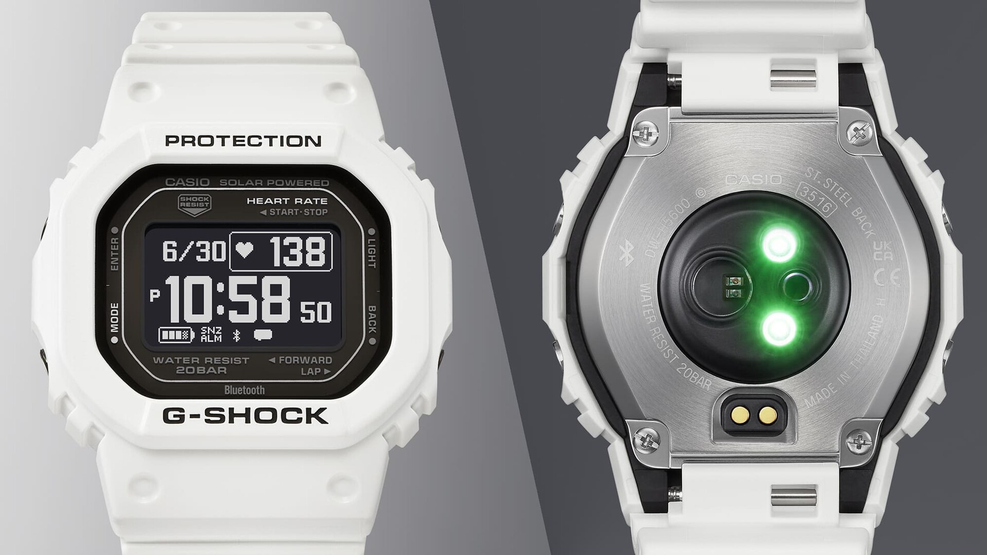 Casio G-Shock Move DW-H5600-7 watch with fitness tracking