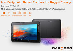 Darveen RTC-I116 rugged Windows/Linux tablet (Image source: Darveen)