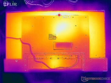 Temperature map (back)