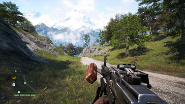 Far Cry 4 takes places high in the Himalayas. (Image source: Ubisoft)