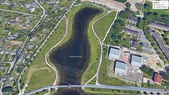 GPS test: trip around a lake