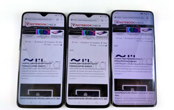 The OnePlus 7 Pro is significantly larger than the OnePlus 7 and the OnePlus 6T