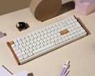 Keychron K4 HE magnetic gaming keyboard with wood accents and aluminium frame