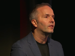 A screengrab of Marc Alexis Cote (image source: BAFTA YT)