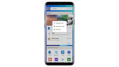 The Samsung Galaxy S9 Microsoft Edition will operate on Android. (Source: Microsoft)