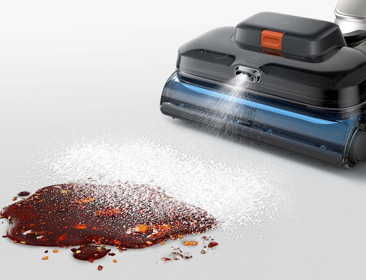 Active foam is also used