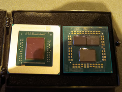 Navi to the left and Ryzen to the right. (Image source: MyNavi)