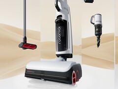 The Roborock A10 Ultra smart vacuum cleaner can automatically wash and dry its mop head. (Image source: Roborock)