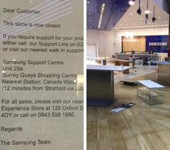 Samsung closes Experience Store in London