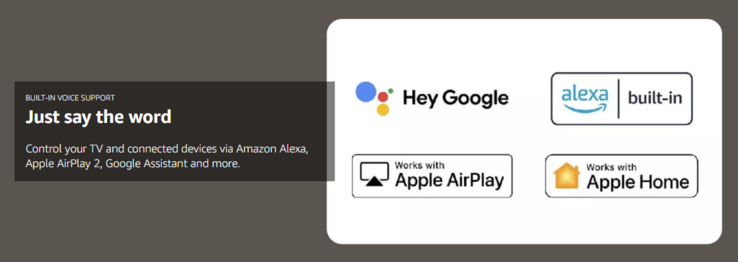The LG G4 OLED TV has support for multiple voice assistants. (Image source: LG / Amazon)