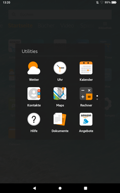 Amazon Fire HD 8 Software