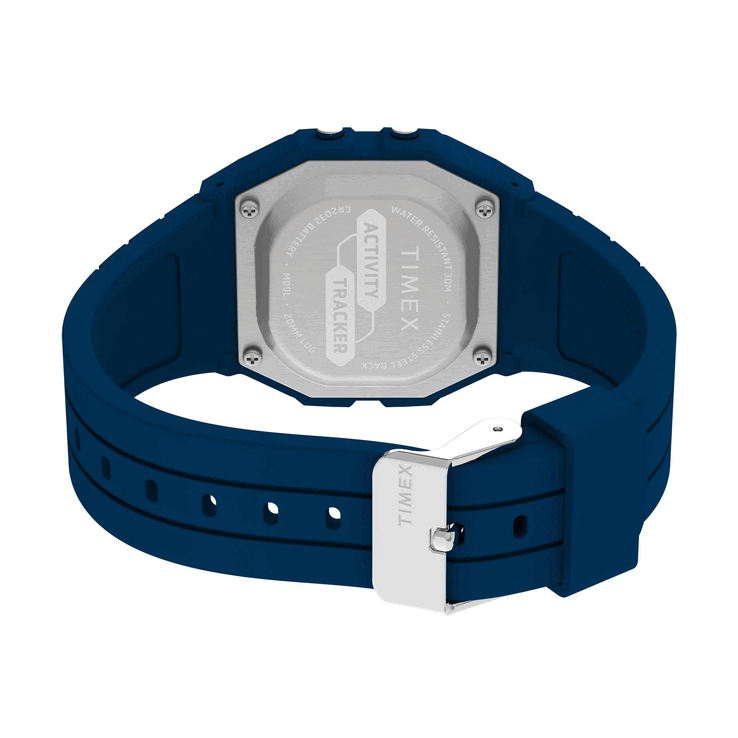 The Timex TW5M55700JQ watch ships with a silicone strap