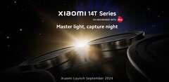 The Xiaomi 14T series will be unveiled at an event in Berlin on September 26. (Image source: Xiaomi)