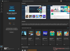 Amazon Appstore Preview listing