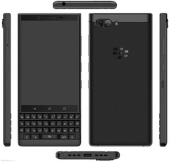 The BlackBerry Athena has been created by the TCL Corporation, which is based in China. (Source: SlashLeaks)