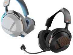 beyerdynamic MMX 100 (left) and MMX 130 (right) come in black and arctic white colors.