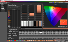 ColorChecker after calibration