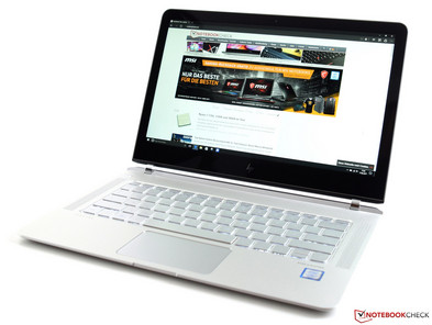 HP Spectre 13-af033 (i7-8550U, FHD) Laptop Review - NotebookCheck 