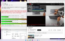 Maximum latency when opening multiple browser tabs and playing 4K video material