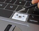 It was supposed to be the solution to Apple's butterfly mechanism woes, but the third-gen keyboard design is a failure too. (Source: iFixit)