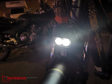 Properly functioning front light
