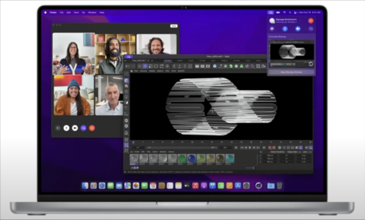 MacBook Pro mockup without the notch. (Source: Max Vinten on YouTube)