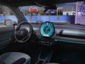 The new Mini 9.4-inch circular Mini Interaction Unit. (Source: Mini)