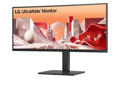 34BA85QE: Monitor with KVM switch and webcam. (Image source: LG)