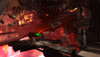 It's subtle for Metroid Prime, but the heat distortion bloom effects create ghosting around many surfaces in the scene.