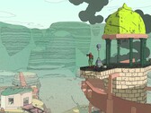 Sable features the striking, stylised graphics and intricate puzzles typical of a platformer. (Image source: Steam)