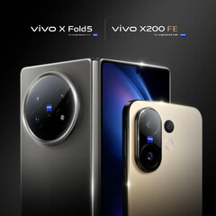 The X Fold5 and X200 FE will likely run FunTouch OS in India. (Image source: Vivo) 