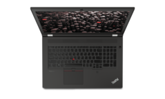 Lenovo ThinkPad P17 Gen 2 - Top view. (Image Source: Lenovo)