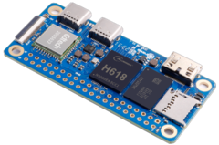Orange Pi Zero 2W (Image source: Shenzhen Xunlong Software)