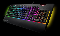 Asus ROG Strix Flare mechanical gaming keyboard. (Source: Asus)