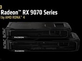 AMD Radeon RX 9070 XT and RX 9070 RDNA 4 GPUs get a full performance reveal. (Image Source: AMD)