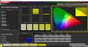 CalMAN standard saturation