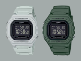 Casio has unveiled the W-218H-3BV and W-218H-8BV watches (pictured). (Image source: Casio, edited)