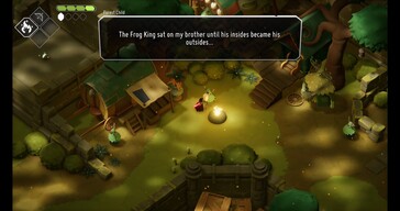 Pictured: A gameplay screenshot from Death's Door.