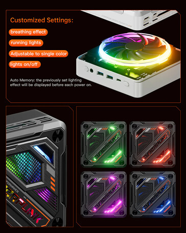 Design and RGB effects (Image source: AOOSTAR)