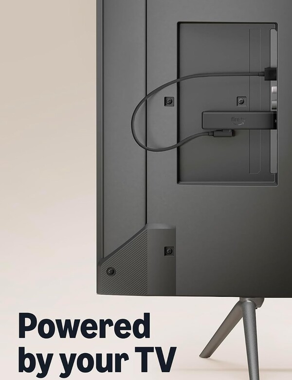 The Fire TV Stick 4K (2026) can be powered by your TV's USB port. 