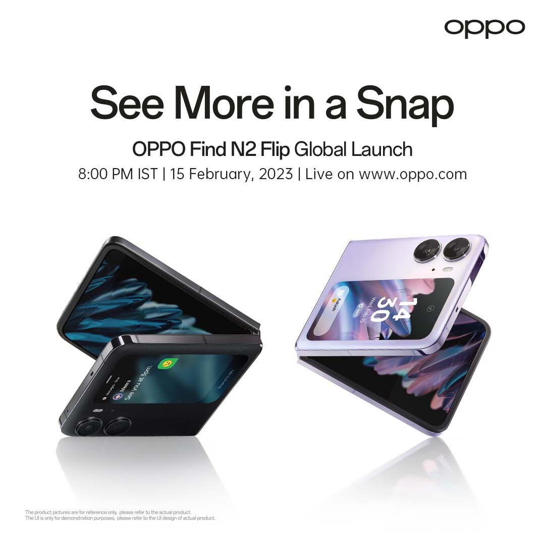 OPPO Find N2 and Find N2 Flip with 120Hz foldable AMOLED displays announced